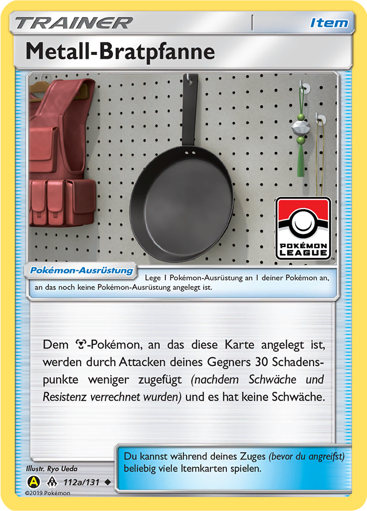 Metall-Bratpfanne - 112a - Grauen der Lichtfinsternis