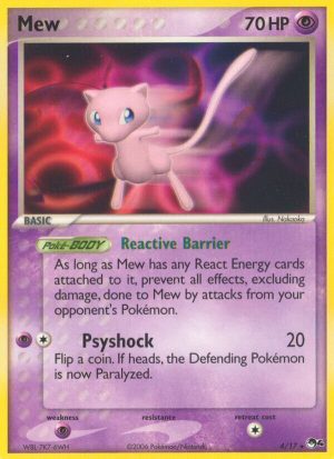 Mew - 4 - POP Series 4|Mew - 4 - holo - POP Series 4