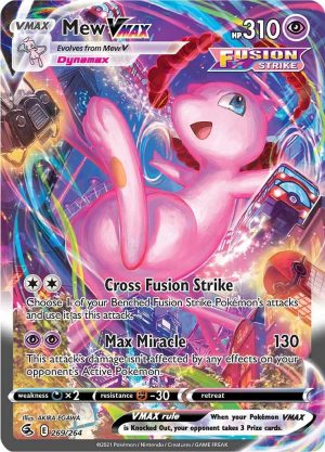 Mew VMAX (Alternate Art Secret) - 269 - Fusion Strike