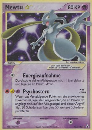 Mewtwo Star - 103 - Holon Phantoms