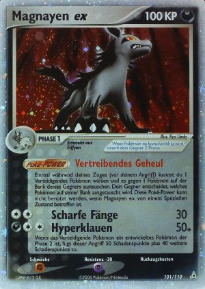 Mightyena ex - 101 - Holon Phantoms