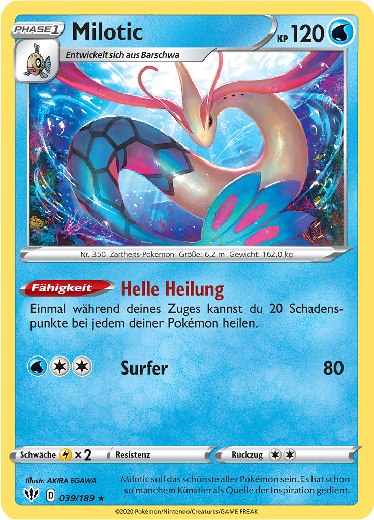 Milotic - 39 - Flammende Finsternis