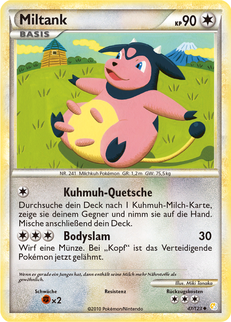 Miltank - 47 - HeartGold & SoulSilver