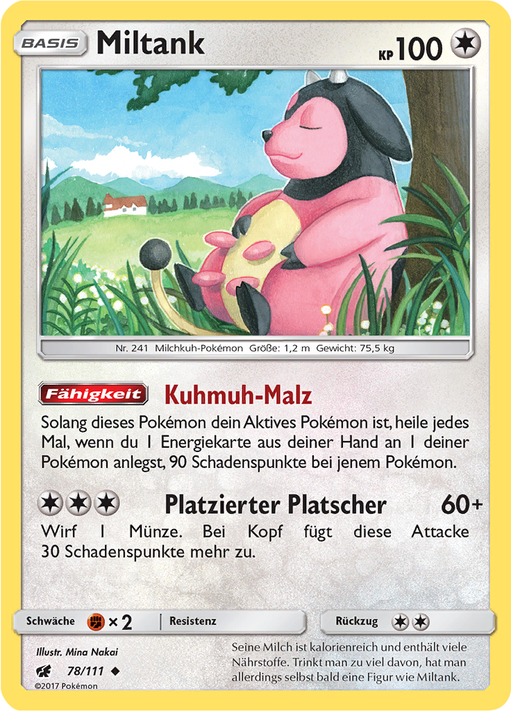 Miltank - 78 - Aufziehen der Sturmröte