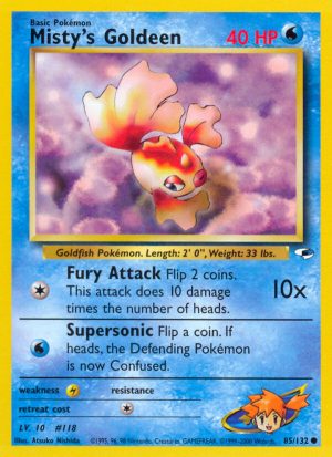 Misty’s Goldeen - Gym Heroes - Unlimited|Misty’s Goldeen - Gym Heroes - First Edition