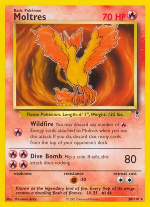 Moltres - 30 - Legendary Collection|Moltres - 30/110 - Revers Holo - Legendary Collection