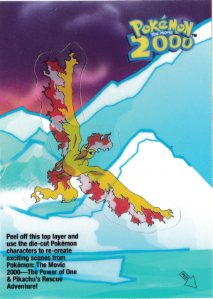 Moltres-5 of 10-Pokemon the Movie 2000