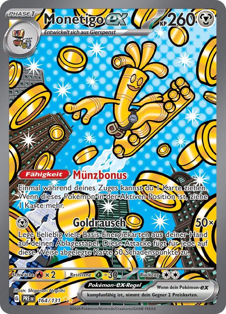 Monetigo-ex-164-Prismatische Entwicklungen