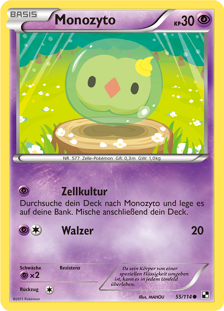 Monozyto - 55 - Schwarz & Weiß