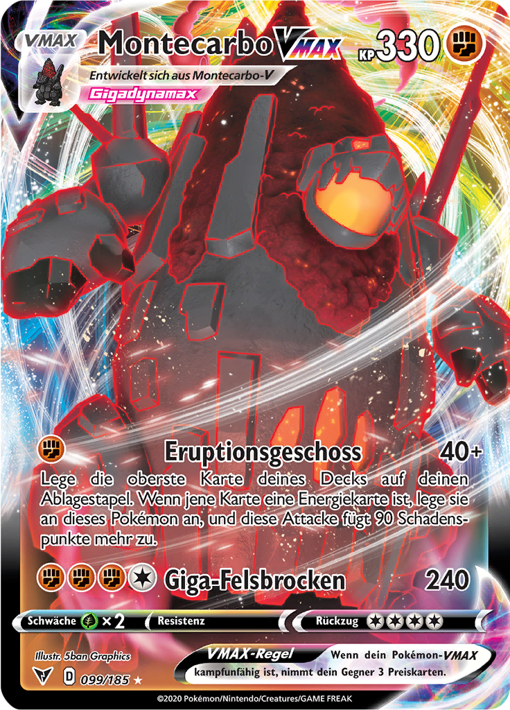 Montecarbo VMAX - 99 - Farbenschock