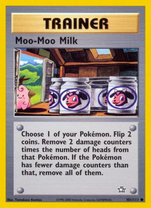 Moo-Moo Milk - Neo Genesis - Unlimited|Moo-Moo Milk - Neo Genesis - First Edition