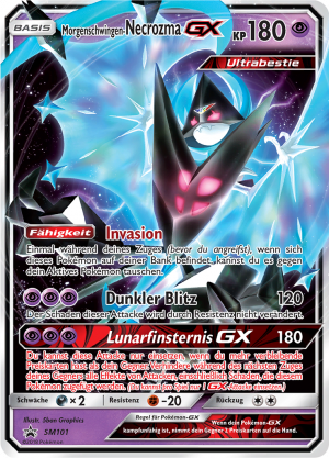 Morgenschwingen-Necrozma-GX - SM101 - Sun & Moon Promos