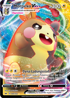 Morpeko VMAX - 80 - Schwert & Schild