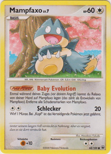 Munchlax - 68 - Majestatischer Morgen