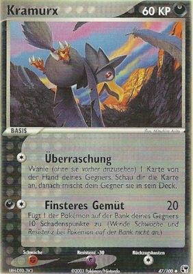 Murkrow - 47 - Sandsturm