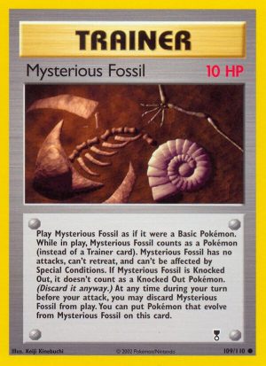 Mysterious Fossil - 109 - Legendary Collection|Mysterious Fossil - 109/110 - Revers Holo - Legendary Collection