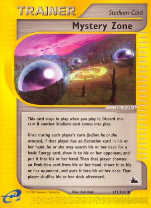 Mystery Zone - 137/144 - Skyridge|Mystery Zone - 137/144 - Reverse holo - Skyridge