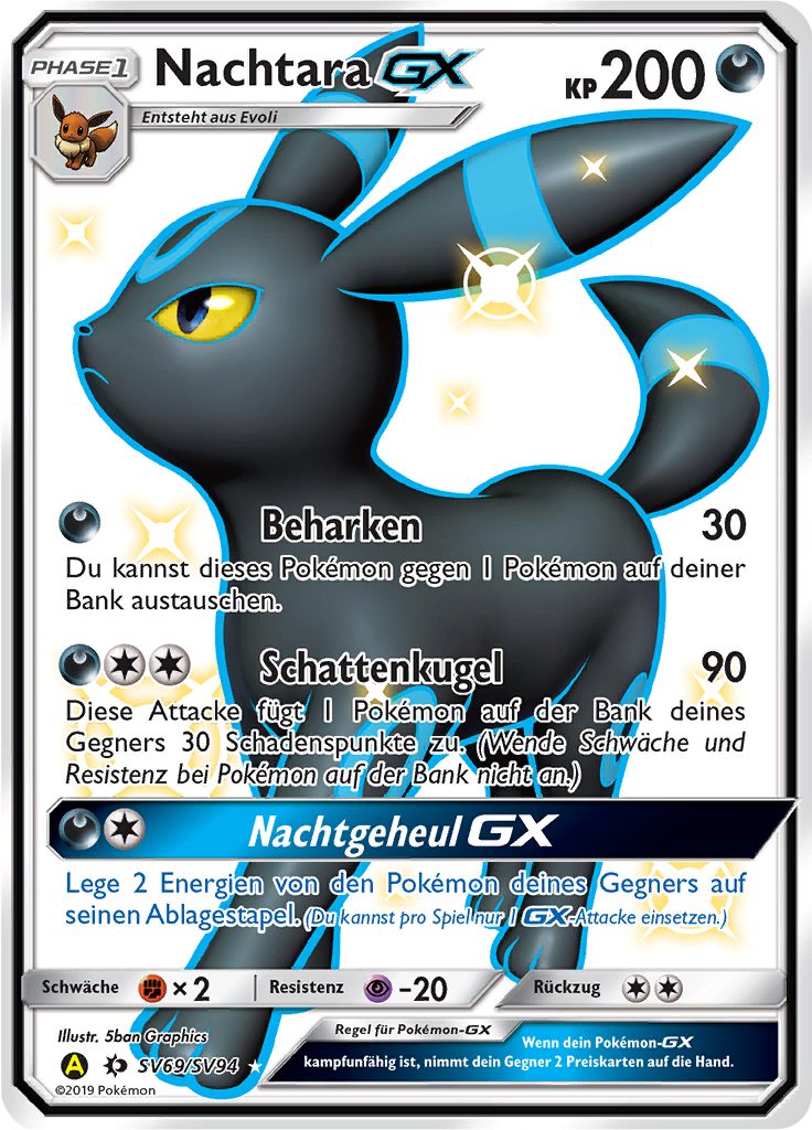 Nachtara-GX - SV69 - Verborgenes Schicksal