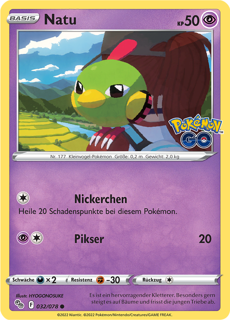 Natu - 32 - Pokémon GO