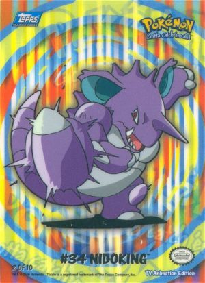 Nidoking-2 of 10-Series 2