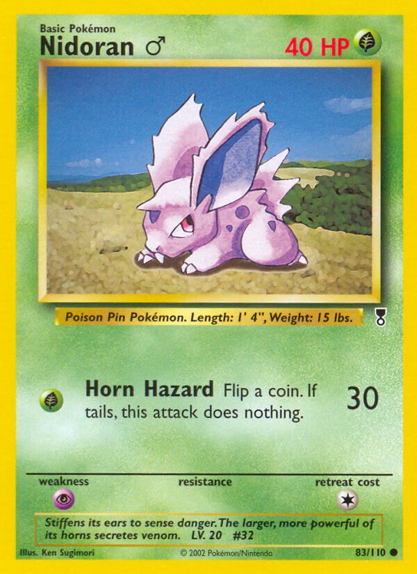 Nidoran - 83 - Legendary Collection|Nidoran - 83/110 - Revers Holo - Legendary Collection