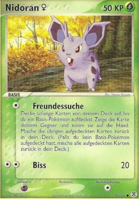 Nidoran - 70 - Feuerrot & Blattgrun