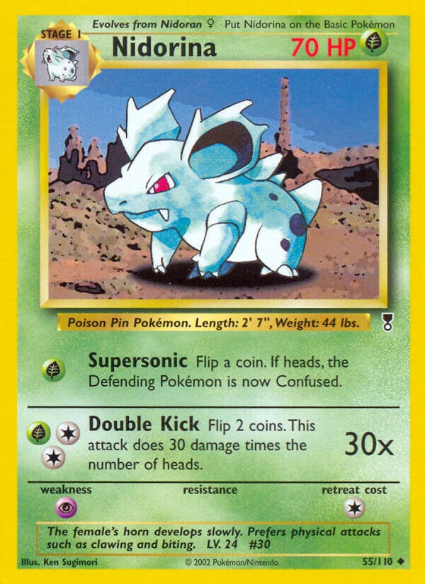 Nidorina - 55 - Legendary Collection|Nidorina - 55/110 - Revers Holo - Legendary Collection