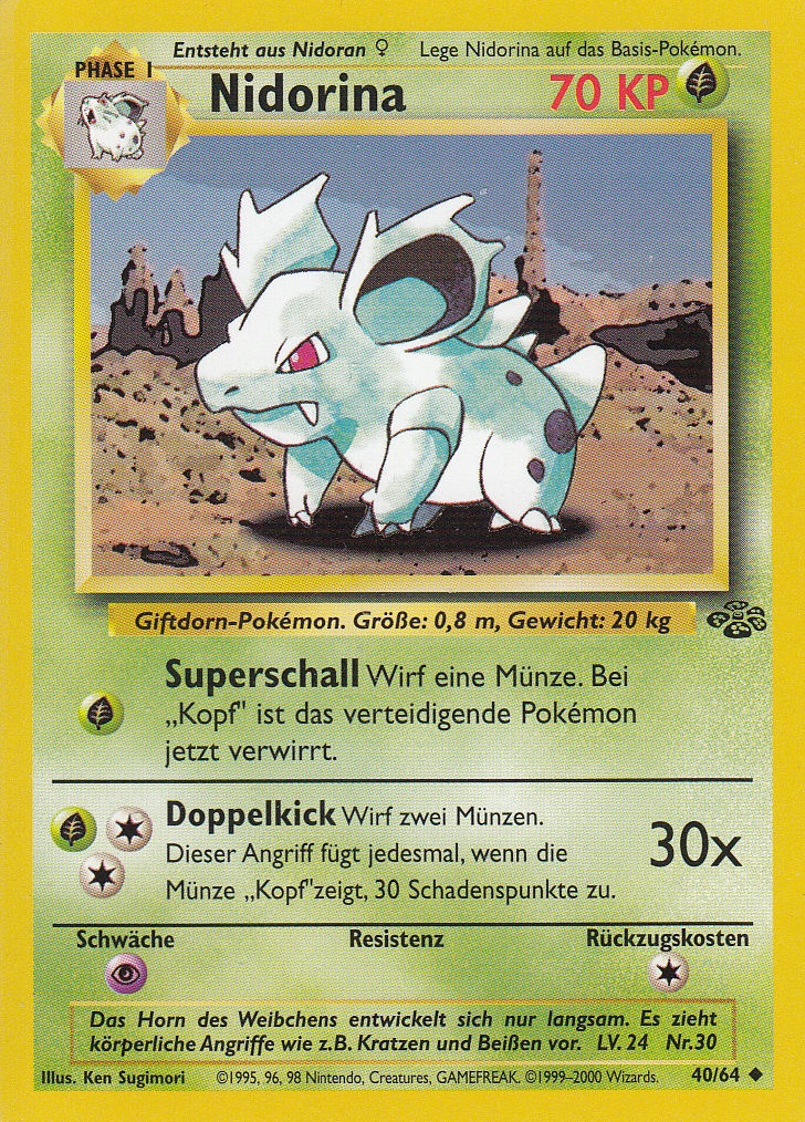 Nidorina - Dschungel
