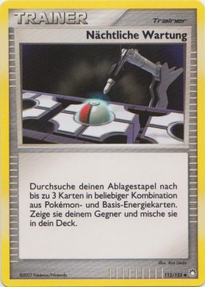 Night Maintenance - 113 - Geheimnisvolle Schatze