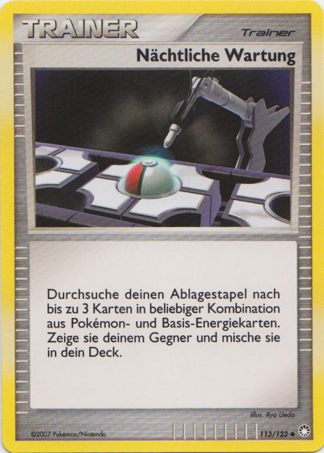 Night Maintenance - 113 - Geheimnisvolle Schatze