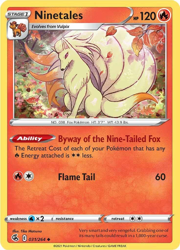 Ninetales (31) - 31 - Fusion Strike