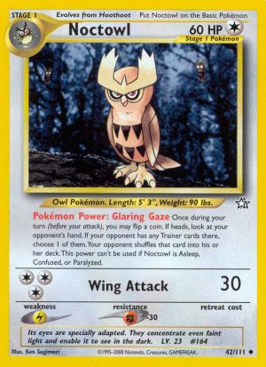 Noctowl - Neo Genesis - Unlimited|Noctowl - Neo Genesis - First Edition