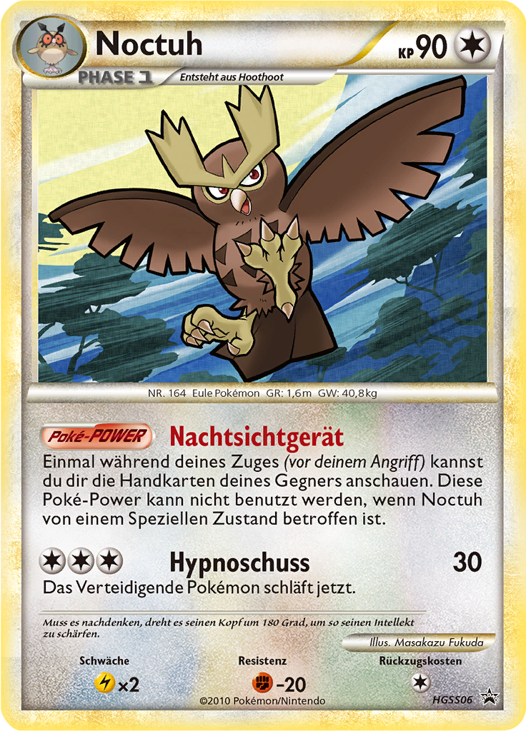 Noctuh - HGSS06 - HeartGold & SoulSilver Promos