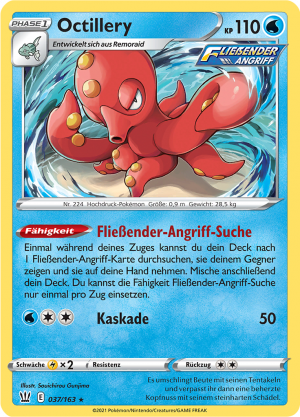 Octillery - 37 - Kampfstile