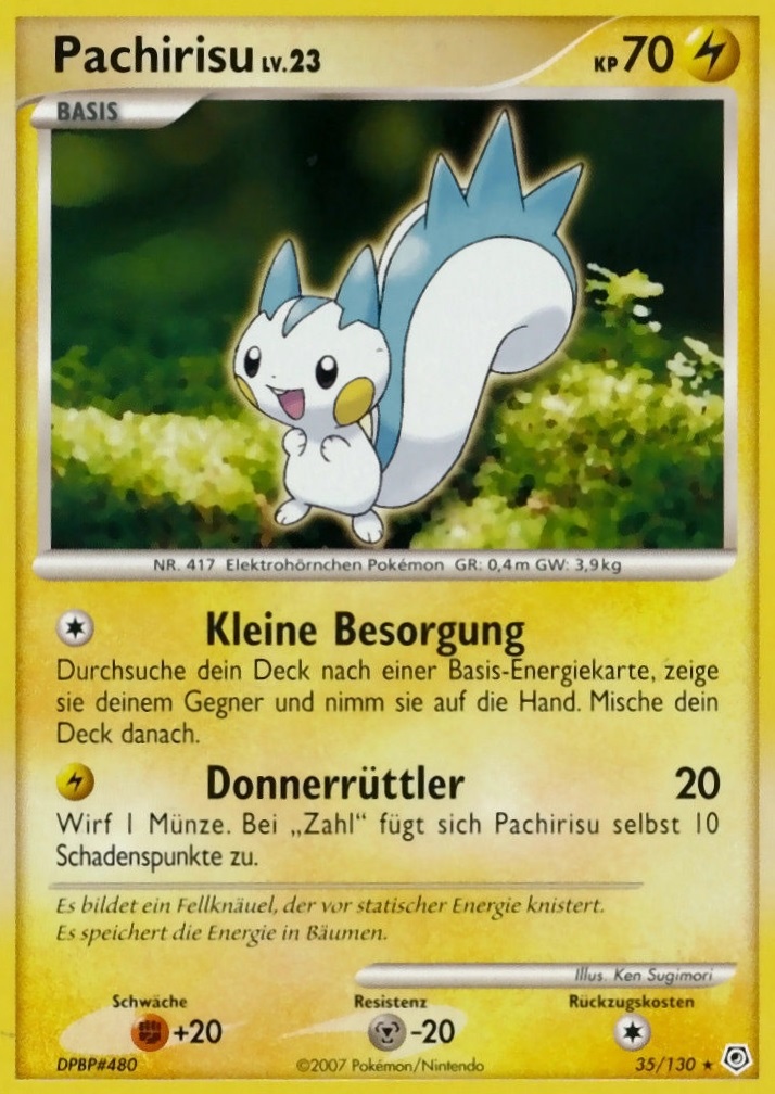 Pachirisu - 35 - Diamant & Perl