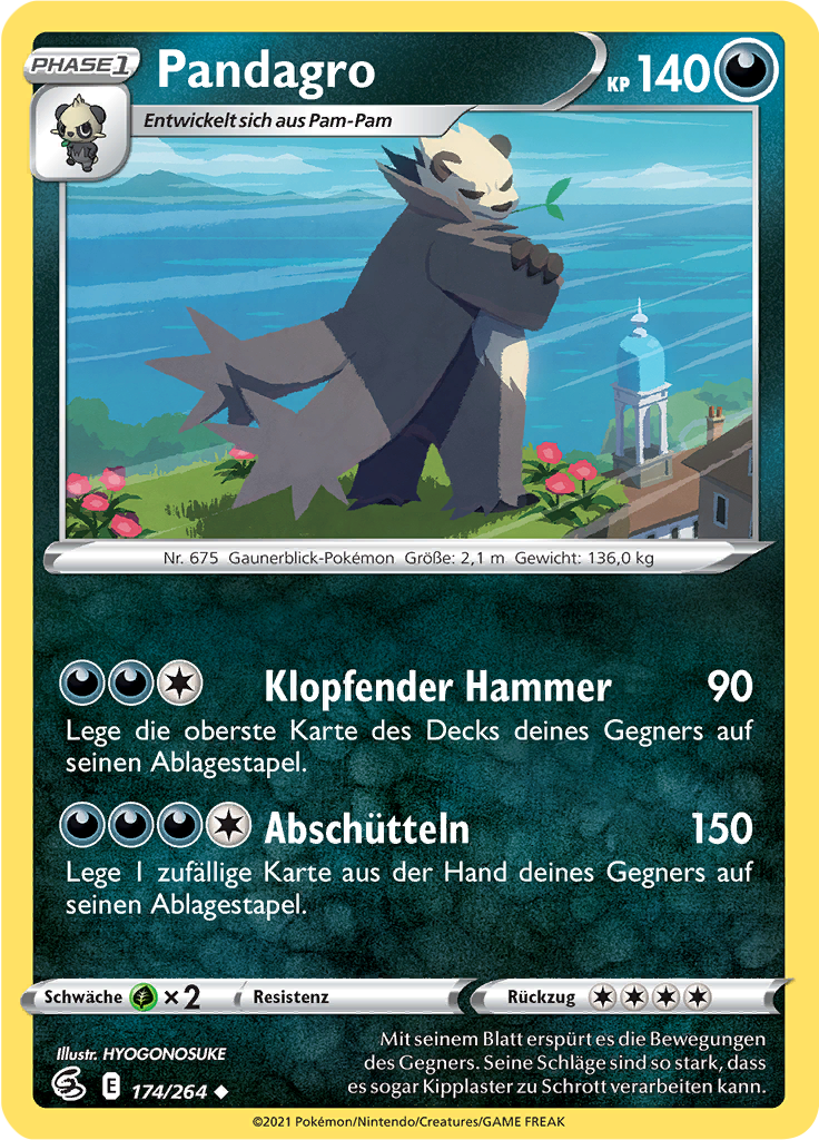 Pandagro - 174 - Fusionsangriff