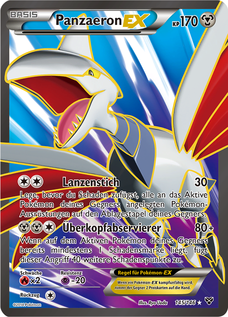 Panzaeron-EX - 145 - XY