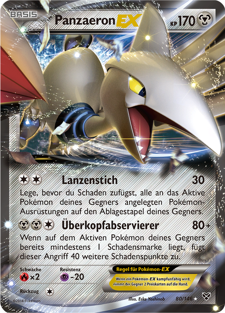 Panzaeron-EX - 80 - XY