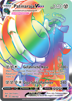 Patinaraja VMAX - 199 - Clash der Rebellen