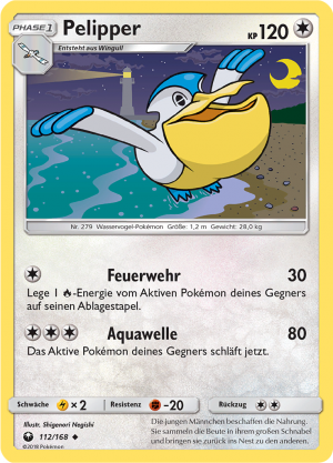 Pelipper - 112 - Sturm am Firmament