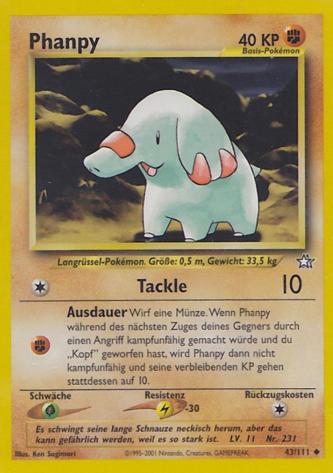 Phanpy - 43 - Neo Genesis