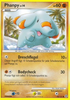 Phanpy - 98 - Ratselhafte Wunder