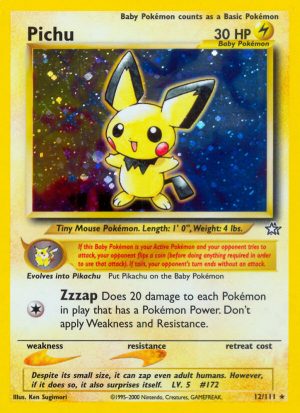 Pichu - Neo Genesis - Unlimited|Pichu - Neo Genesis - First Edition
