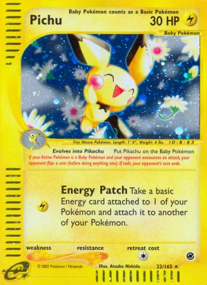 Pichu - Expedition Base set|Pichu - Expedition Base set - Reverse Holo