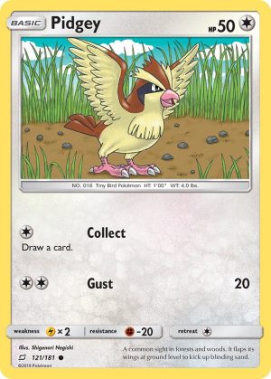 Pidgey - 121 - Team Up