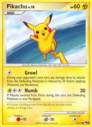 Pikachu - 15 - POP Series 9|Pikachu - 15 - holo - POP Series 9