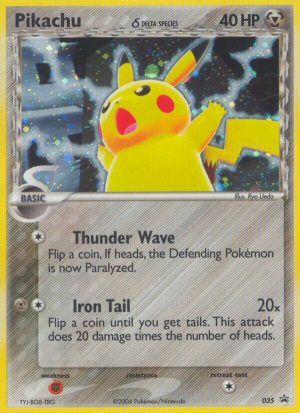 Pikachu - 35 - Nintendo Black Star Promos|Pikachu - 35 - non-holo - Nintendo Black Star Promos