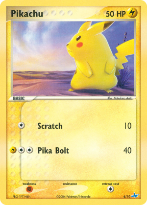 Pikachu - 6 - EX Trainer Kit Latios
