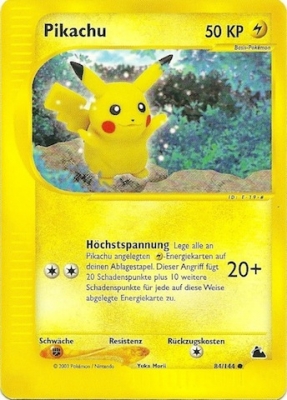 Pikachu - 84 - Skyridge