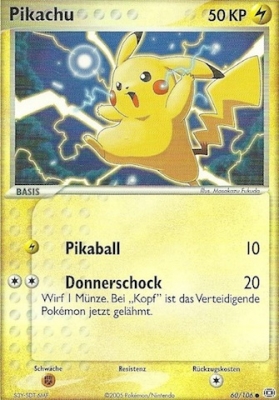 Pikachu - 60 - Smaragd